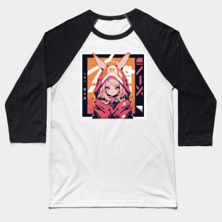 Bunny Girl #1 Baseball T-Shirt